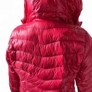 The North Face Women's Vibrant Red Down Puffer Jacket